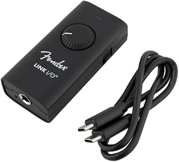Amazon.com: Fender Link I/O Portable USB-C Audio Interface, Fits